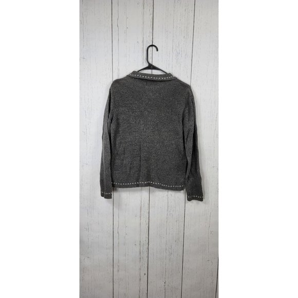 Designer studio originals Womens knitted 100%cotton sweater top size L good - Picture 2 of 3